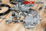 RKX Audi R8 Conversion kit includes the transmission shift linkage for a DIY transformation.