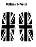Union Jack Decal for Land Rover Defender Rear Quarter Windows