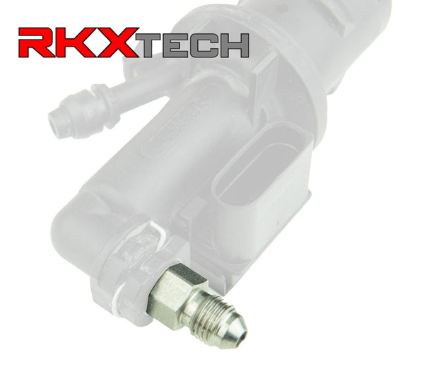 RKX Clutch Master Cylinder Adapter Fitting Line AN4 for VW Audi Lambo