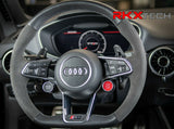 RKX Extended billet shift paddles for Audi vehicles. Molded after the Lamborghini Urus