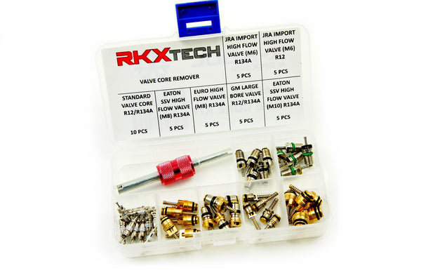 X-KOOL R12 / R134A Master valve core repair kit for Domestic
