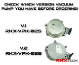 RKX V.1 Vs V.2 vacuum pump differences on land rover and jaguar lr4 range rover v8 5.0l 3.0l supercharged engines