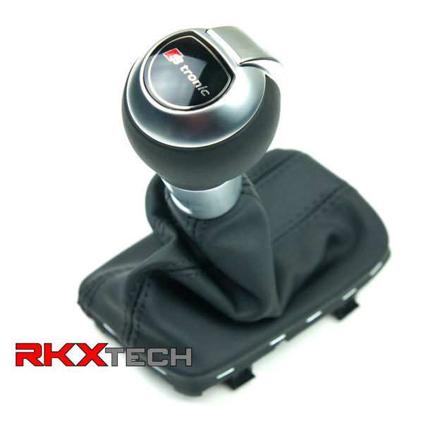gear knob Audi S-Tronic / DSG shift knob B8 A4, a3 8P, A5, Q7 side facing button – RKXtech