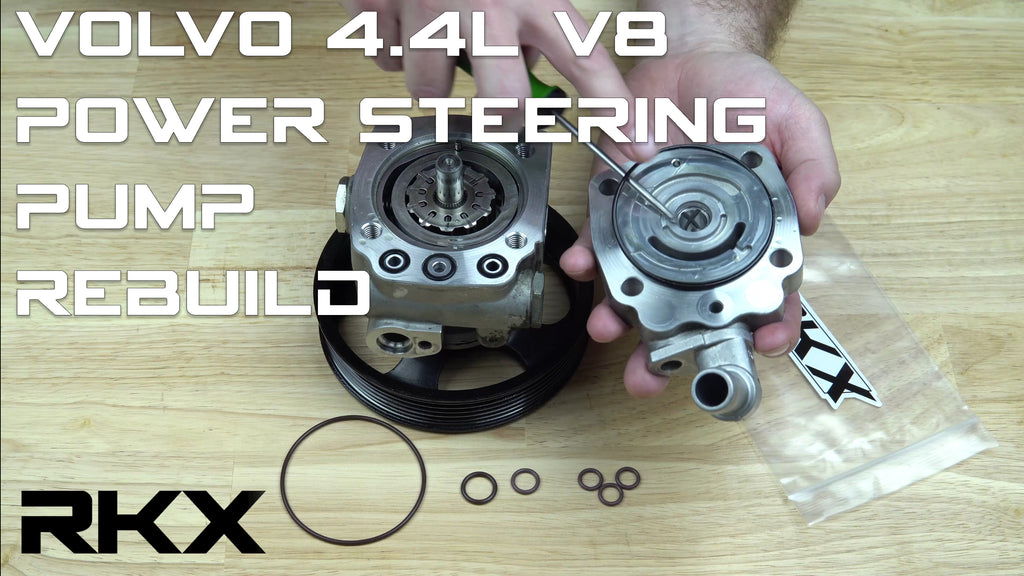 Fix a leaking Volvo XC90 , S80 4.4L V8 power steering pump; the cheap and easy way