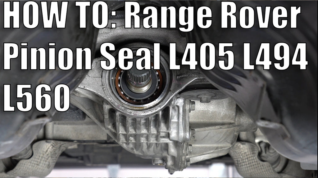 How to replace the Range rover / sport / velar pinion seal L405 L494 L560