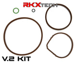 v.2 vacuum pump rebuild kit by RKX for land rover jaguar 5.0L 3.0L supercharged engines 
