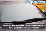 EURO-BLADES Front + Rear Wiper Blade Set for VW ID.4 (28"+18"+11.5")