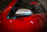 RKX MK7 Golf Matte Chrome Mirror caps Left Right 2015 - 2020 MK 7 7.5