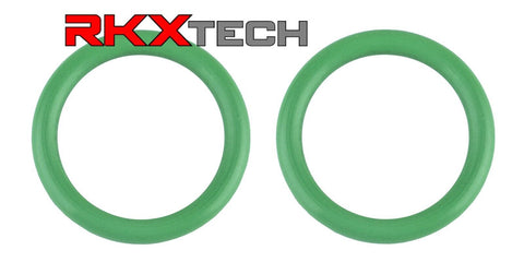 2X RKX Coolant Pipe Water Outlet O Rings for Jaguar Land Rover LR010800 AJ811350
