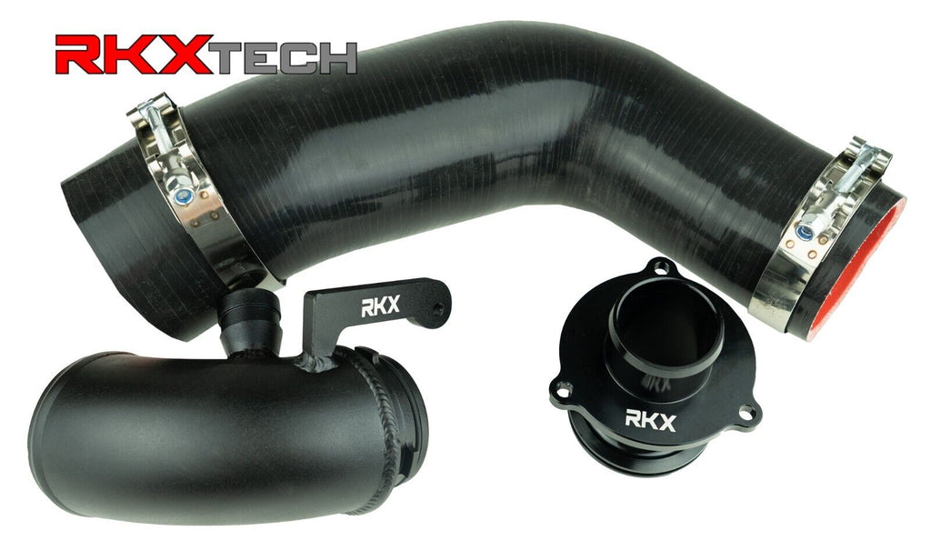 RKX 2.0t 1.8t Silicone Turbo Inlet Pipe muffler outlet for VW Audi MK7 ...