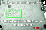 RKX 2.0T Vacuum Pump Rebuild Kit for VW  2.0T Turbo MAGNA