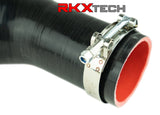 RKX 2.0t / 1.8t Silicone Turbo Inlet Pipe muffler outlet kit for VW Audi MK7