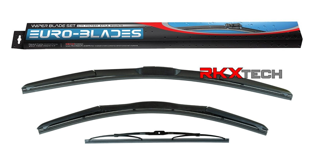 EURO-BLADES Front + Rear Wiper Blade Set for Range Rover RRS (24"+20"+14")
