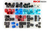 X-KOOL R134A / R12 Master valve core cap kit for Domestic, Import, and European Cars