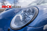 RKX sport classic look headlight vinyl trim for porsche carrera 911 997 