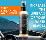 RKX Wiper Remedy - Treatment for windshield wipers. Get the maximum life out of your Wipers! Stop wiper streaking and noise.